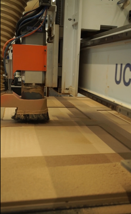 Фрезеруем фасады - видео